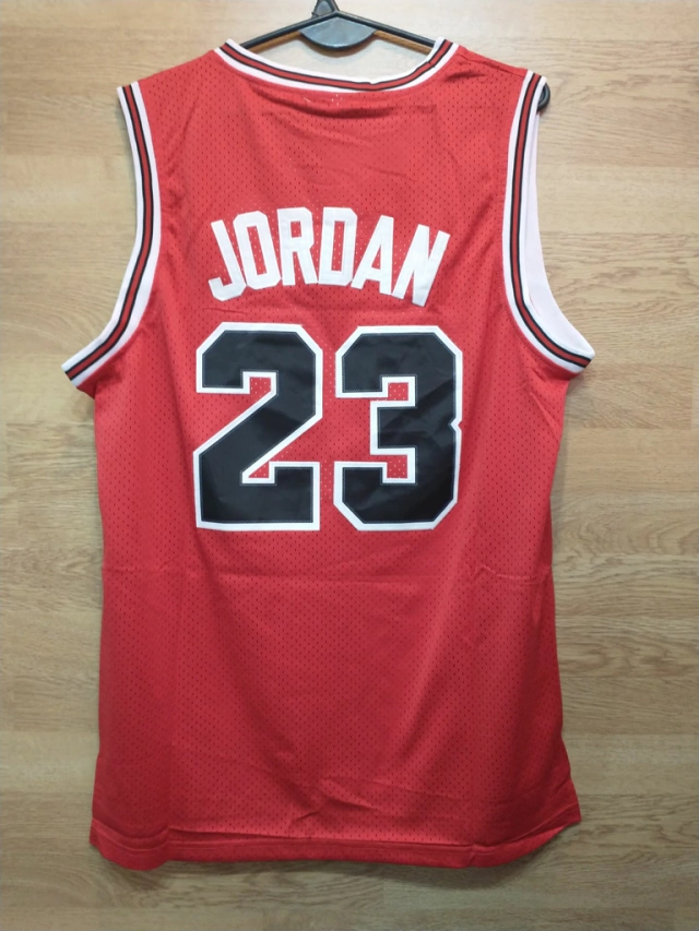 pluma esférico obispo Camiseta NBA Chicago Bulls Jordan #23 W167 -