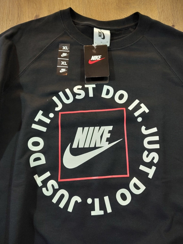 Buzo Nike Just Do it negro H565• - CHICAGO.FROGS