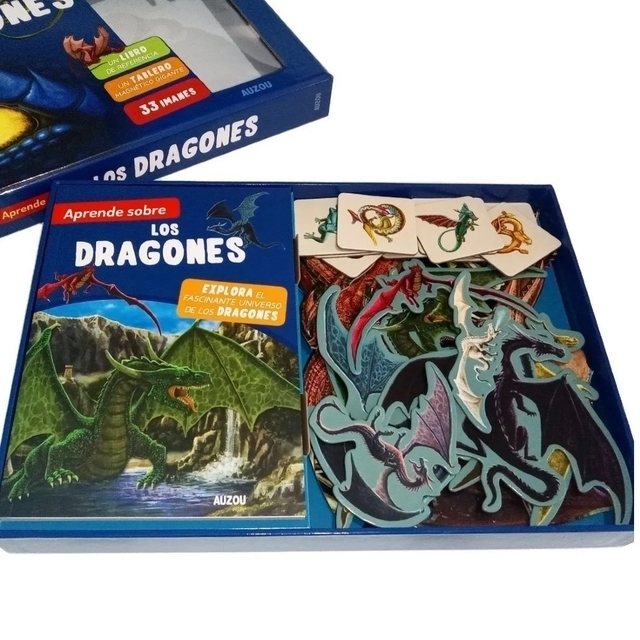 Libro "Aprende Sobre Los Dragones" Auzou
