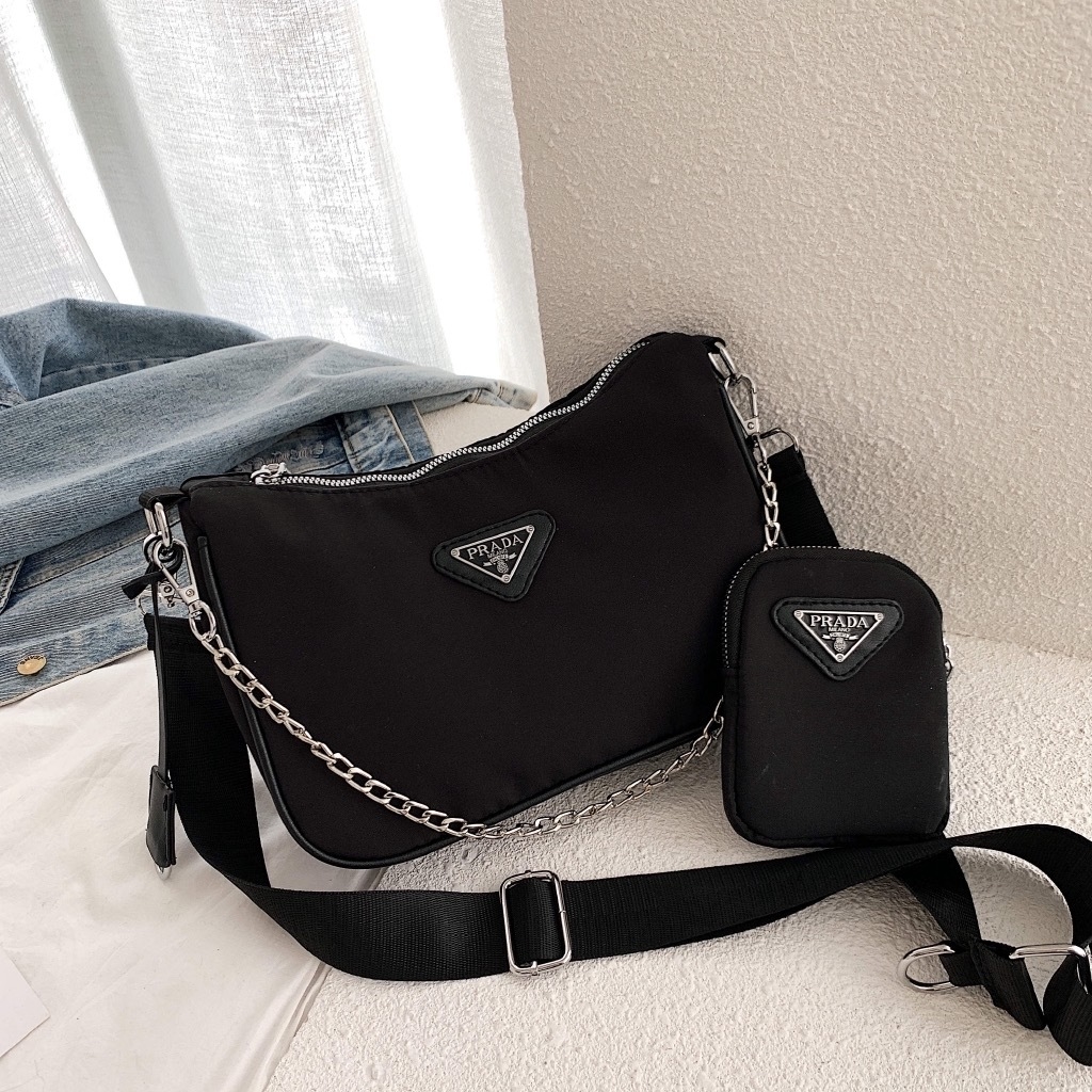 prada chain for bolsa
