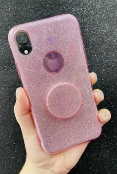 Imagem do Case Glitter Anti-impacto Com Pop - Samsung A30 S / A50