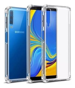 Case Anti-Impacto Com Borda Reforçada de silicone - Samsung A7 2018