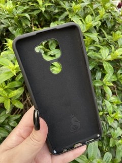 Case Veludo - Xiaomi Redmi Note 9 - Preto na internet