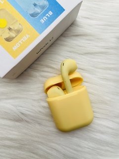 Fone Bluetooth Candy Colors - Amarelo