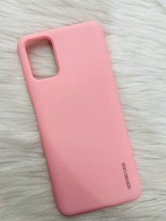 Case Veludo - Motorola G9 Plus - Rosa Bebê