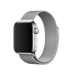 Pulseira Milanês - Apple Watch 42 mm / 44 mm / 45mm - Prata