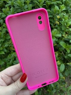 Case Veludo - Xiaomi Redmi 9A / 9I - Com proteção na câmera - Pink - comprar online