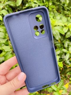 Case Veludo - Xiaomi Redmi Note 11 5g - Azul Marinho - comprar online