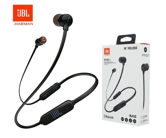 Auriculares Inalambricos JBL 110 Bluetooth Black