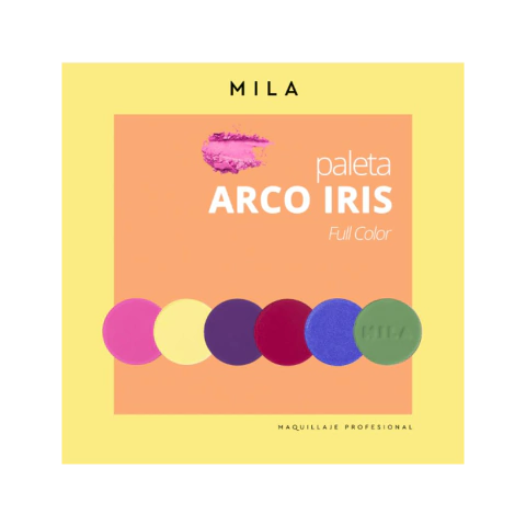 Paleta Full Color Arco Iris