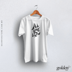 CAMISETA ALL TIME LOW [GOLDEN] na internet