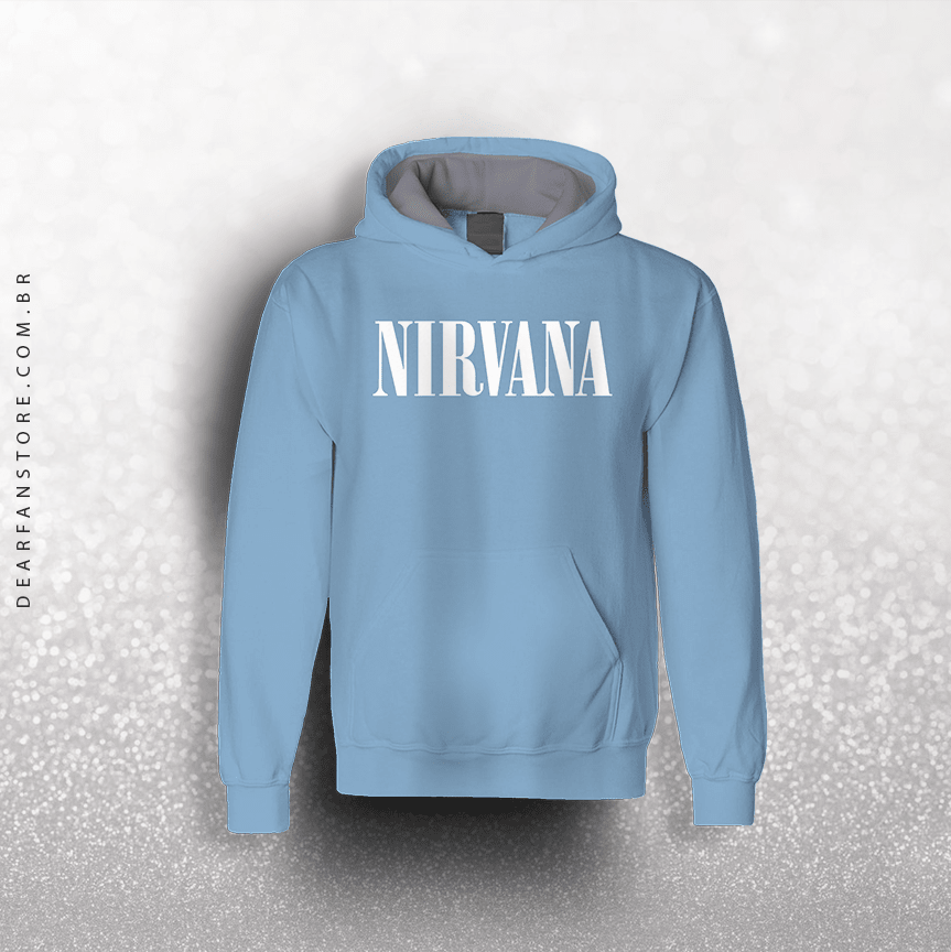 green nirvana moletom com capuz