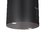 Coifa Ilha Crissair ISOLA CILINDRO BLACK MATTE Aço carbono com pintura Black Matte 40cm 220V - Emporio da Cozinha
