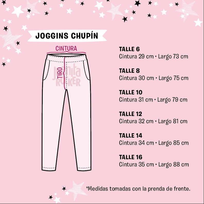 Jogging Rustico GRIS Talle 6 - Juanita Rocker