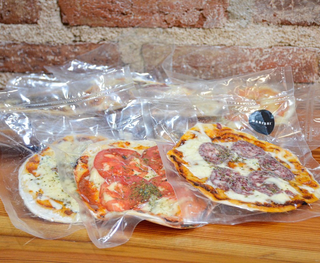 Pizzetas Listas para el horno x Unidad