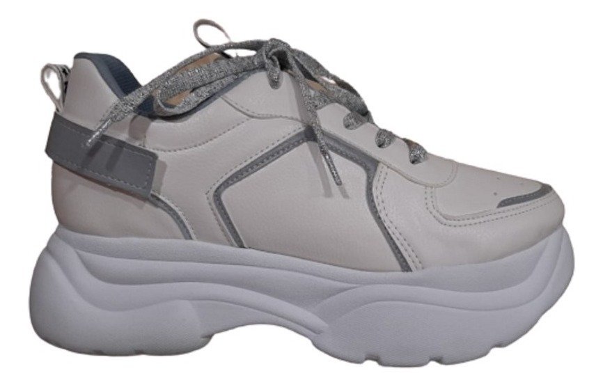 Zapatillas Mujer Cuero Plataformas Sneakers By Lima Limon