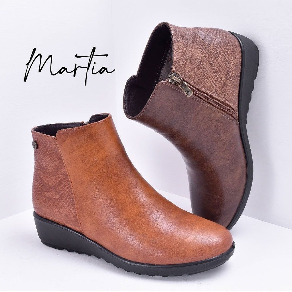 Bota Dama Corta Massimo Chiesa Martia By Lima Limon