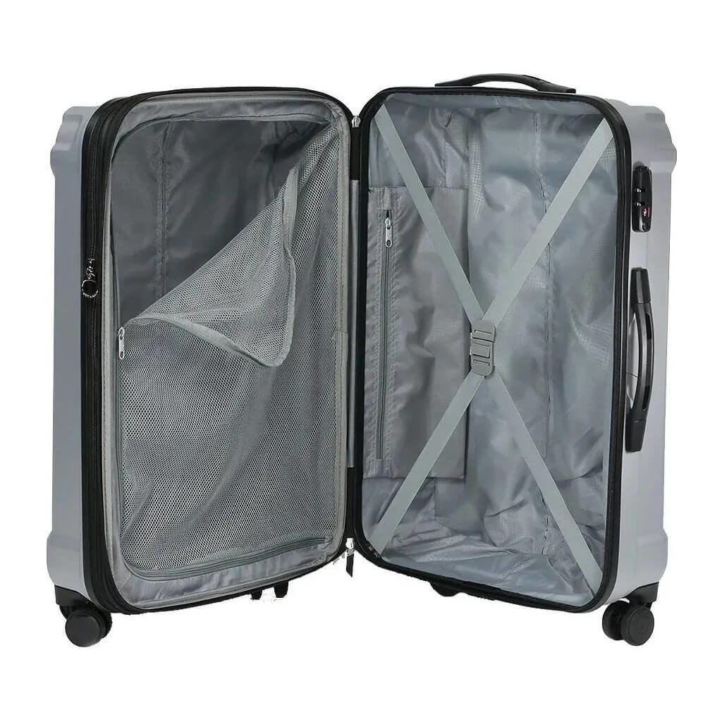 Valija Rígida Spin Air Spinner 66/24 Exp Mediana Negro — House of Samsonite  Argentina