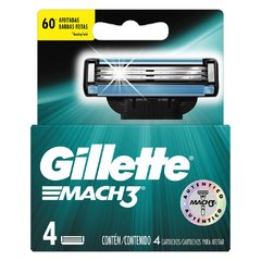 Cartuchos Para Afeitar Gillette Mach3 4un