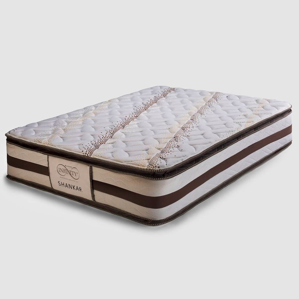 Sommier y Colchón 2 Plazas Infinity Shankar Resortes