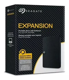 DISCO EXTERNO SEAGATE EXTERNAL 2TB USB 3.0 EXPANSION BLACK NUEVO (0247)