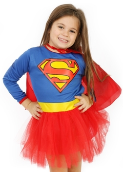 Disfraz Infantil Superchica Tutú con capa Disfraz Infantil Superchica Tutú con capa