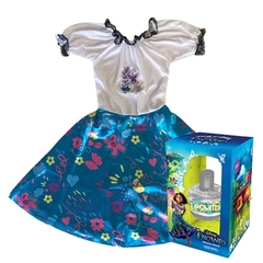 Disfraz Infantil Vestido Encanto Mirabel + Perfume 50ml