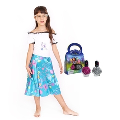 Disfraz Infantil Vestido Encanto Mirabel + Set Esmaltes - comprar online