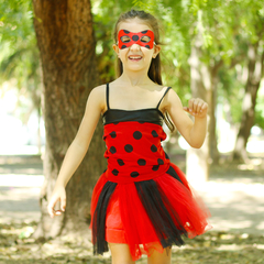 Disfraz Infantil Solero Ladybug con antifaz