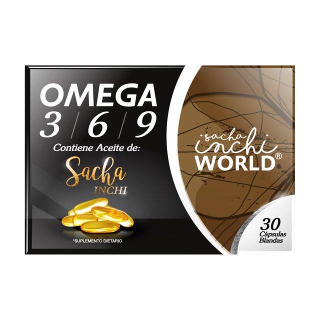 OMEGA 3 6 9 SACHA INCHI Caja X 30 Softgels