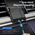 Imagen de Cable Cargador de celular magnético silicona 3 en 1. Incluye 3 conectores: Lighting (Iphone) / micro USB / Tipo C
