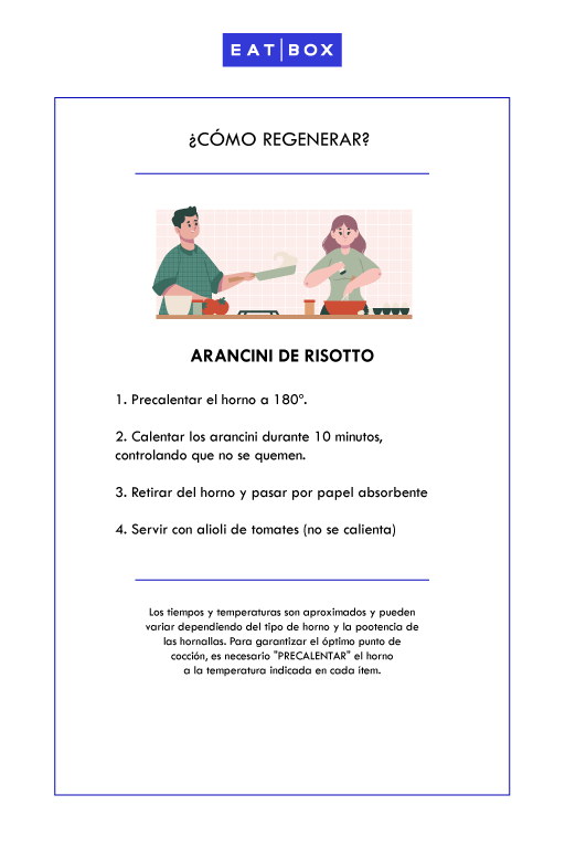 Arancini de Risotto (20 u) Comprar en Eat Box