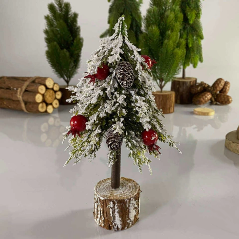 Mini Árvore de Natal de Mesa 24 cm Mini Árvore de Natal de Mesa 24 cm