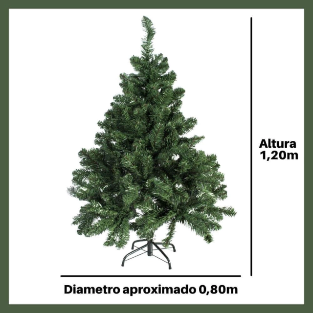 Árvore de Natal 120 cm 244 Galhos Árvore de Natal 120 cm 244 Galhos