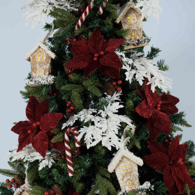 Árvore de Natal 150 cm 460 Galhos com Berry Árvore de Natal 150 cm 460 Galhos com Berry