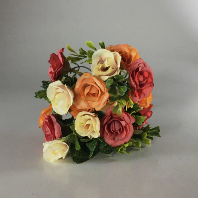 Mini Rosas Artificiais 30 cm