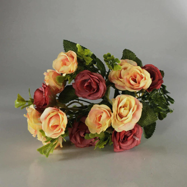 Mini Rosas Artificiais 30 cm