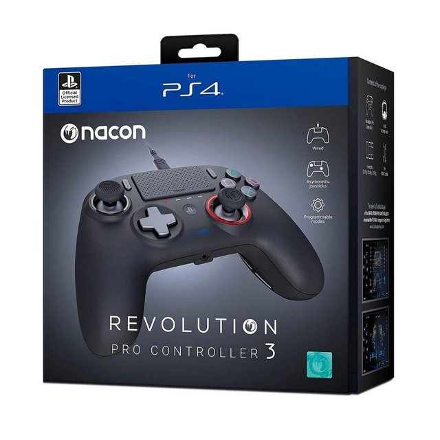 JOYSTICK PS4 NACON REVOLUTION PRO CONTROLLER V3 - NEGRO