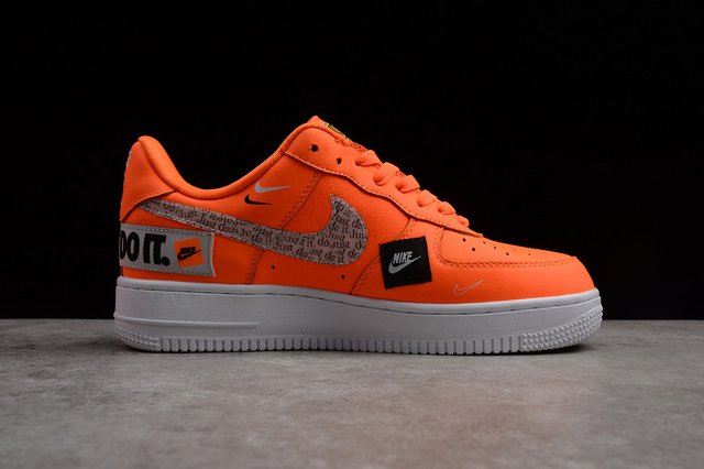 Nike Air Force 1 Low “Just Do It” Orange Shoes