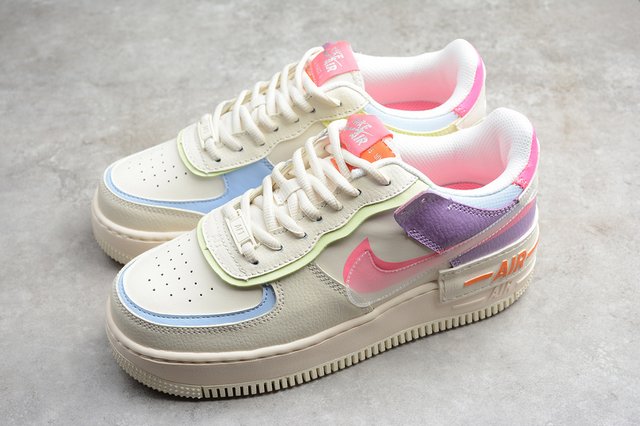 Nike AirForce 1 Low Shadow Beige Pale Ivory - DAIKAN Nike AirForce 1 Low Shadow Beige Pale Ivory - DAIKAN