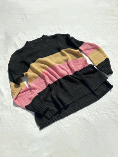 Sweater ARCOIRIS -lana acrílica- ❋