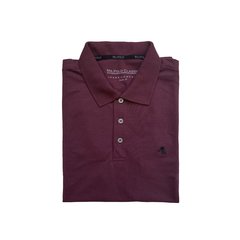 Camisa Polo Básica Piquet Vermelho Brownie 0010