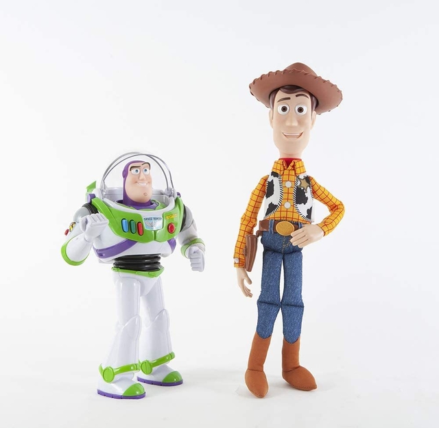 JUGUETE TOY STORY INTERACTIVOS BUZZ-WOODY 64128