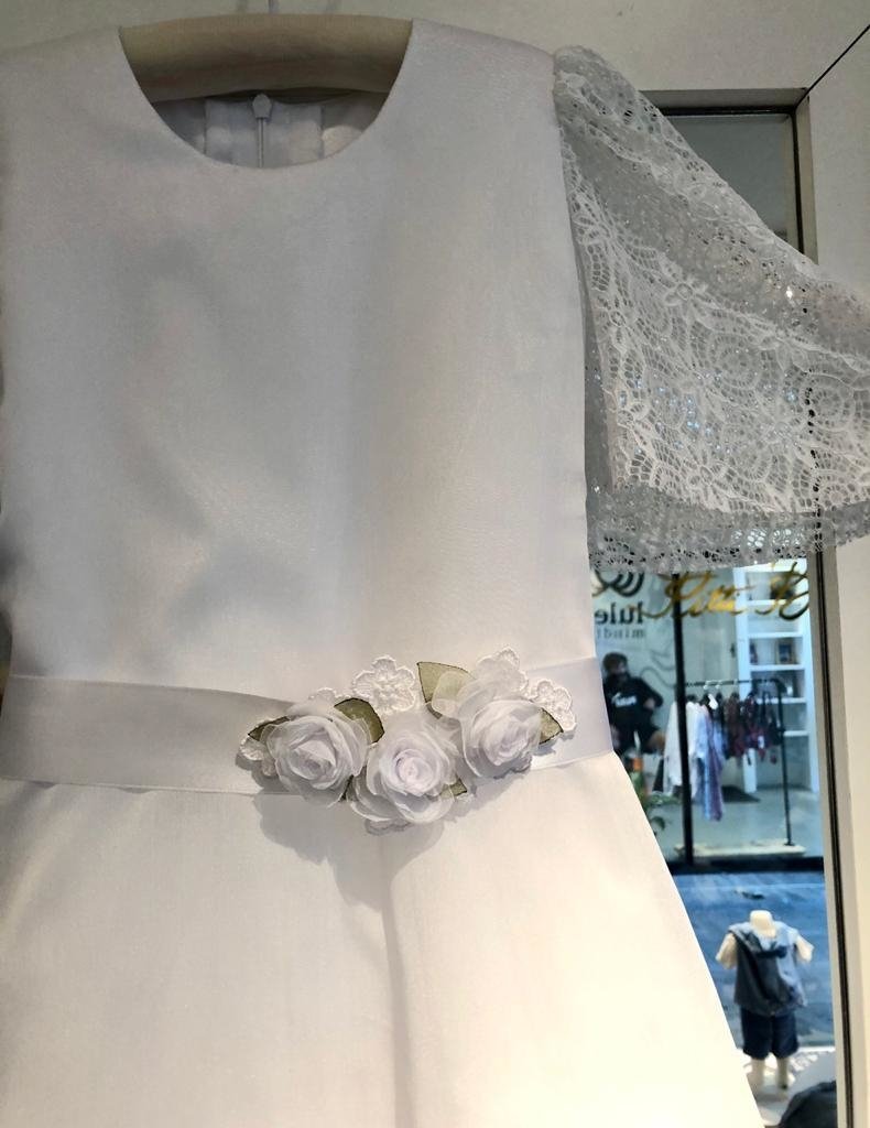 Vestido De Comunión Flor - Comprar en Pitti Bimbo