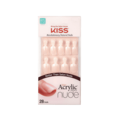 KISS Salon Acrylic French Nude Nails - Breathtaking