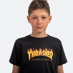 Remera Niño Thrasher Flame 72012 en internet
