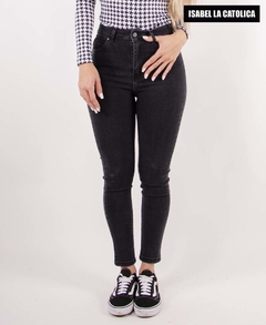 Jean Mujer Isabel la Catolica Hi Skinny Black 20/1010