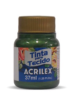 Tinta para Tecido Metallica Acrilex 37ml ref. 4340 - loja online
