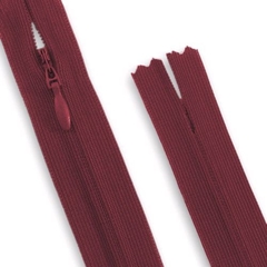 Zíper Invisível - 20cm Rubinho com 10unid - Armarinho Amigão | Aviamentos e Produtos para Artesanato