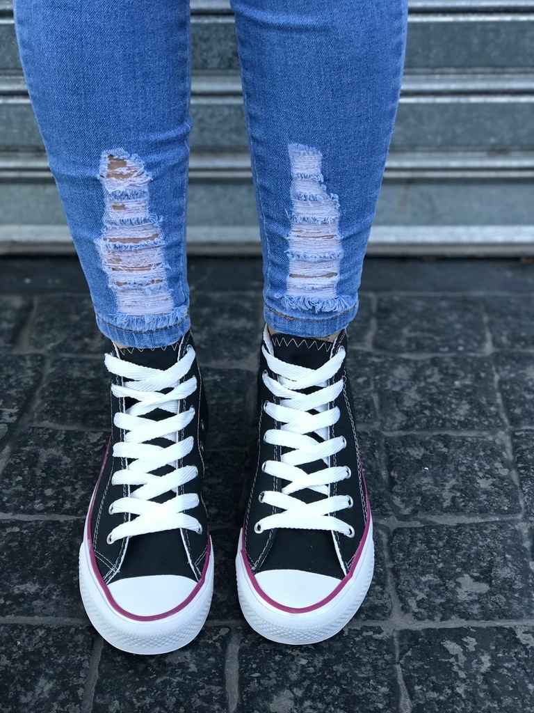 Botitas All Star Lona _ 36023 - Lo que ellas quieren